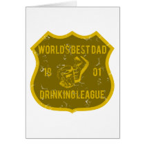 World's Best Dad - Drinking League cards