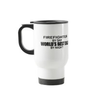 World's Best Dad - Firefighter Mugs
