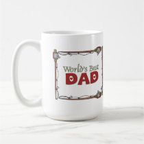 World's Best Dad Fishing Mug mugs