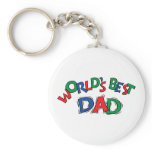 World's Best Dad Gift Key Chains