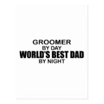 World's Best Dad - Groomer Post Card
