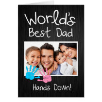World's Best Dad, Hands down! Cards