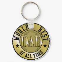 World's Best Dad keychains