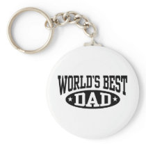 World's Best Dad Key Chain