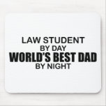 World's Best Dad - Law Student Mousepad
