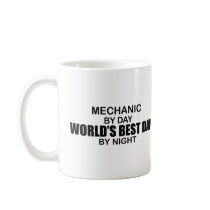 World's Best Dad - Mechanic Coffee Mug