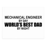 World's Best Dad - Mechanical Engineer Post Card