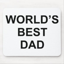 World's Best Dad Mouse Mat