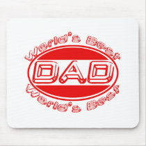 World's best Dad mousepads