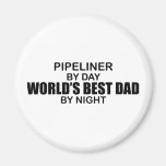 World's Best Dad - Pipeliner Fridge Magnets