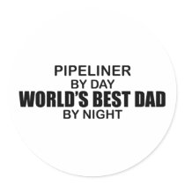 World's Best Dad - Pipeliner Stickers