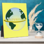 "World's Best Dad" Plaque