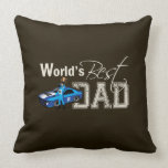 World's Best Dad; Racing Pillows