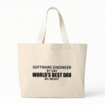 World's Best Dad - Software Engineer bags