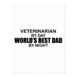 World's Best Dad - Veterinarian Postcards