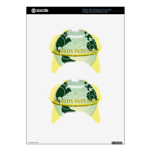 "World's Best Dad" Xbox 360 Controller Skins