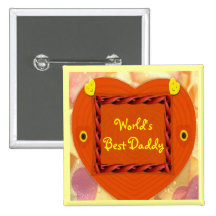World's Best Daddy Button
