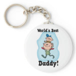 World's Best Daddy Keychain