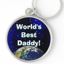 World's Best Daddy! Keychain