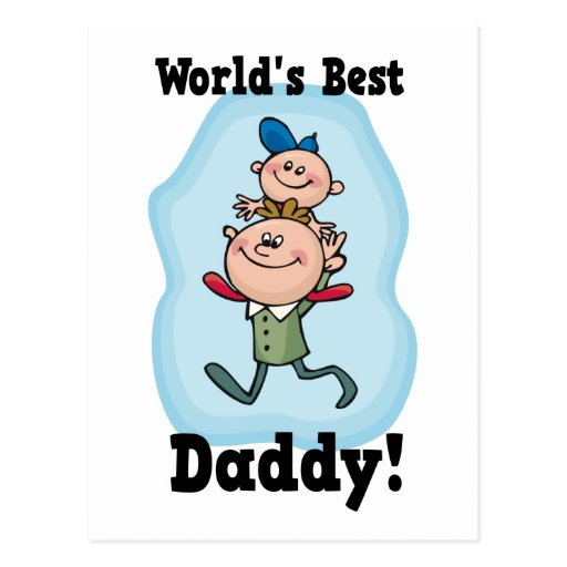 World's Best Daddy Post Cards