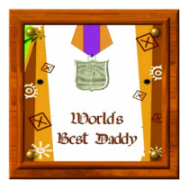 World's Best Daddy Poster posters