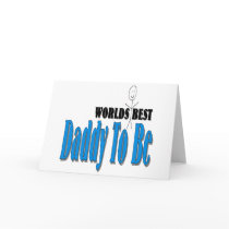 World's Best Daddy To Be Greeting Card