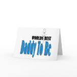 World's Best Daddy To Be Greeting Card
