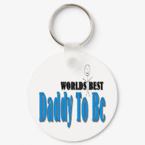 World's Best Daddy To Be keychains