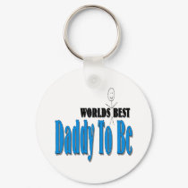 World's Best Daddy To Be keychains