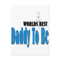 World's Best Daddy To Be Postcards