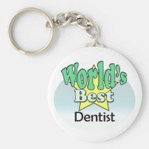 World's best Dentist Key Chain
