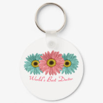 World's Best Doctor keychains