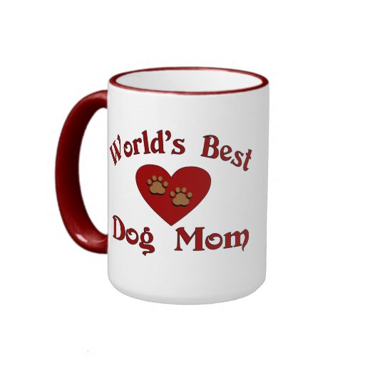 World's Best Dog Mom Mug Zazzle