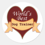 World's Best Dog Trainer Sticker