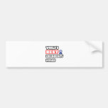 World's Best Emergency Nurse Bumper Sticker