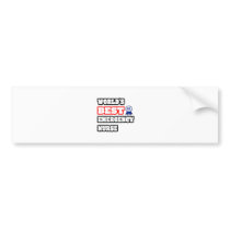 World's Best Emergency Nurse Bumper Sticker