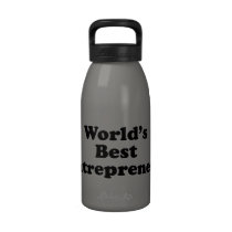 World's Best Entrepreneur Reusable Water Bottles