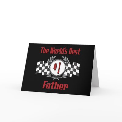 World's Best Father Card by DesignsOutOfMind