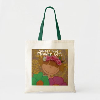 World's Best Flower Girl Tote Bag