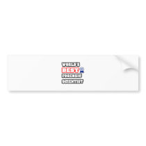 World's Best Forensic Scientist Bumper Sticker