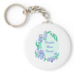 Worlds Best Friend Keychain