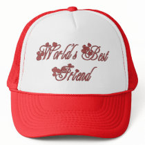 World's Best Friend Valentine Tees and Gifts hats by naturetees World's Best Friend Valentine Tees and Gifts hats