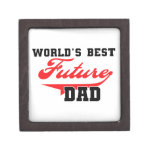World's Best Future Dad Gifts Premium Keepsake Boxes