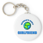 World's Best Girlfriend Key Chain