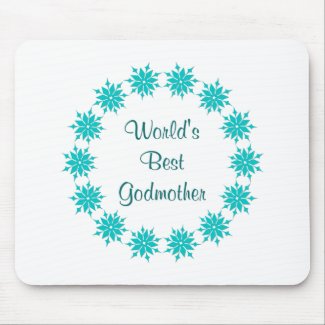 World's Best Godmother mousepad