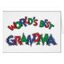 World's Best Grandma Card