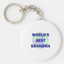 World's Best Grandma Key Chains