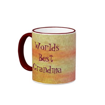 Worlds Best Grandma Mugs by LazGurl