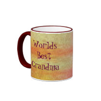 Worlds Best Grandma mugs