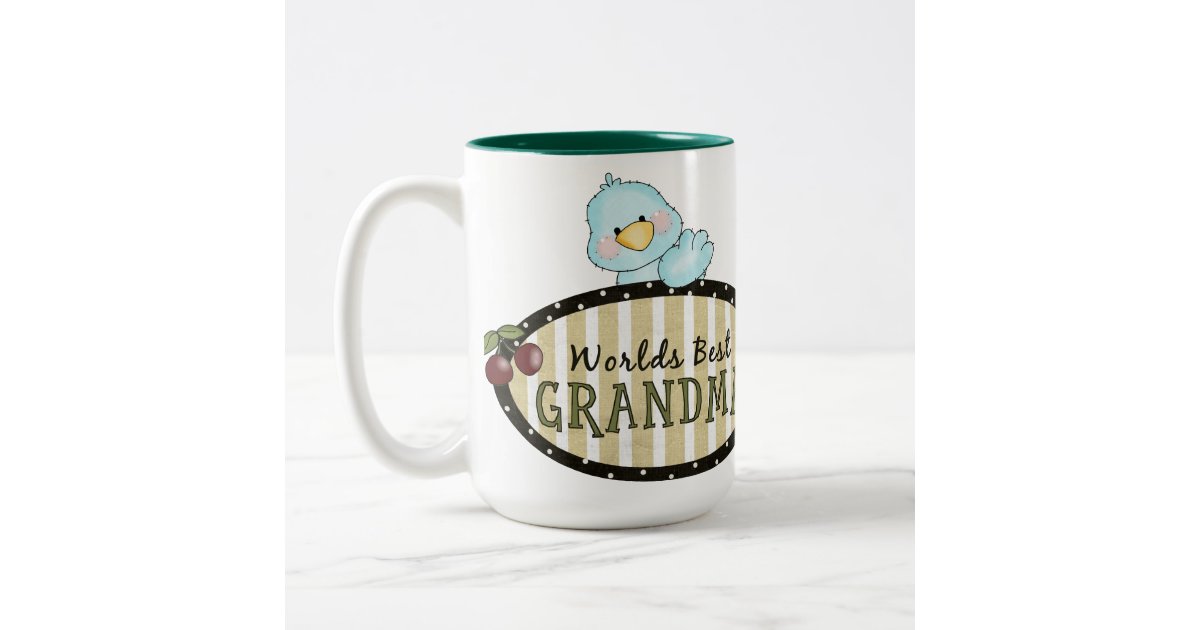 World's Best Grandma mug Zazzle